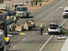 Four people were killed on Leach Highway in Cloverdale when a RAV4 and Camry collided early on Monday.