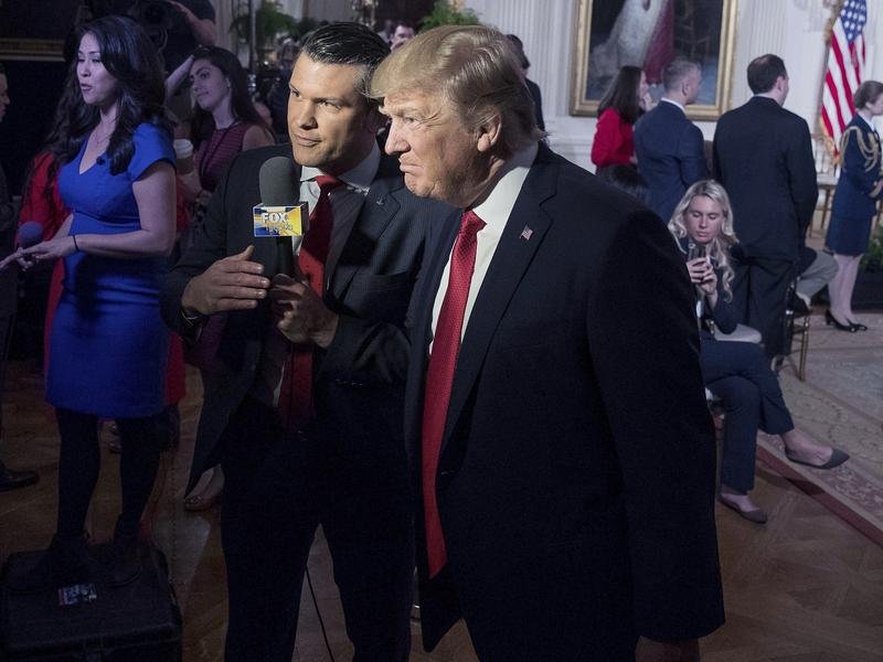 Donald Trump is tapping Fox host Pete Hegseth to be US defense secretary.