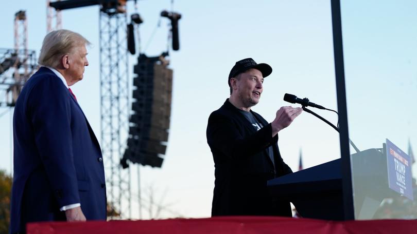 Tesla and SpaceX CEO Elon Musk is one of three tech leaders who will be on the dais with President-elect Donald Trump during his swearing-in ceremony.