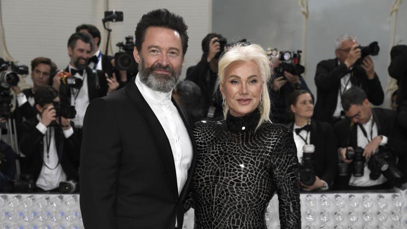 Hugh Jackman and Deborra-Lee Furness in May 2023.