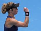 Laura Siegemund of Germany caused a massive upset in beating Zheng Qinwen at the Australian Open. (AP PHOTO)