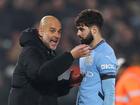 Pep Guardiola with Josko Gvardiol post-match.