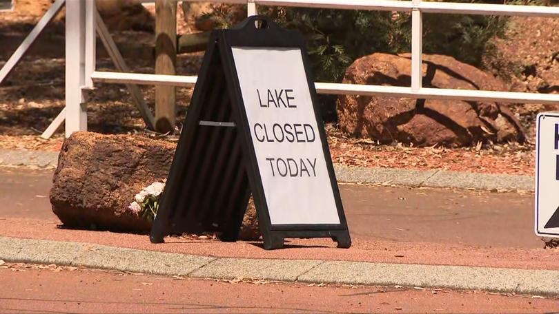 Lake Leschenaultia remains closed following the drowning death of a teenager on Tuesday.