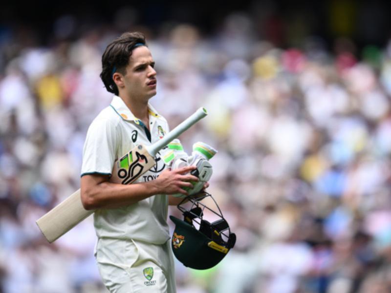 Sam Konstas has admitted his emotions probably got the better of him in his Test series debut. 