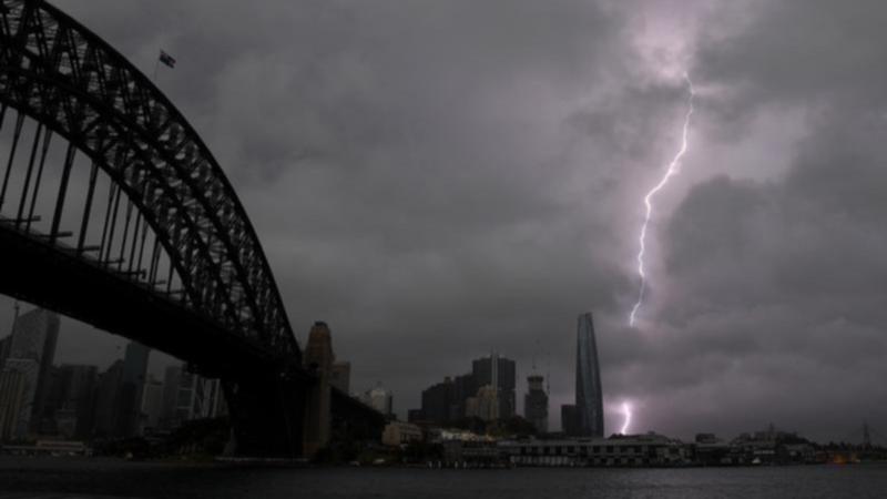 Sydney has experienced a massive storm.