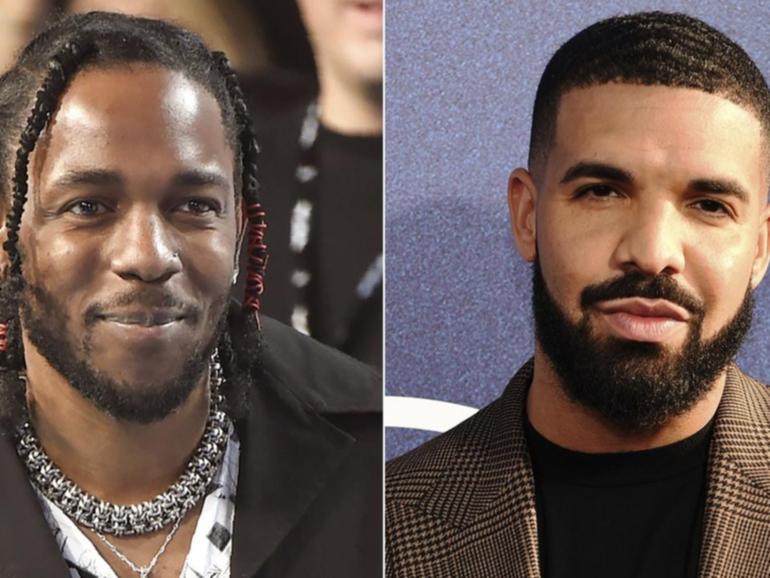 Drake is suing UMG for promoting a Kendrick Lamar track that he says implies he's a paedophile. (AP PHOTO)