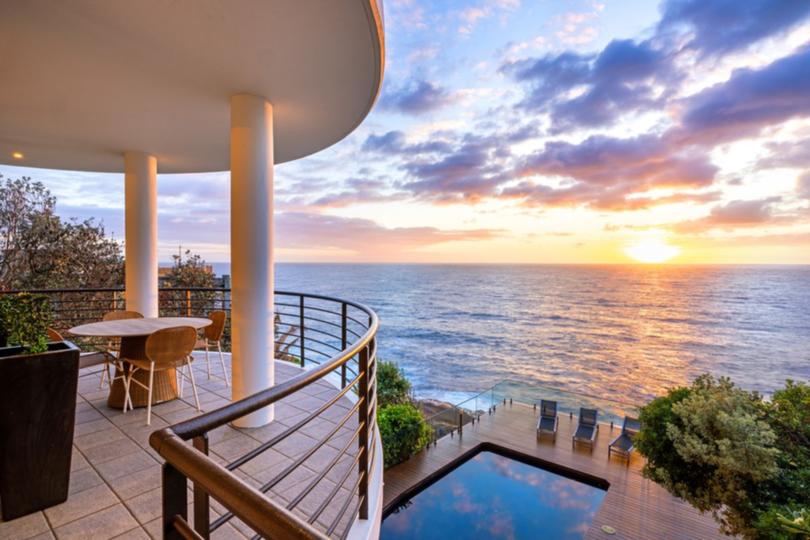 The stunning view from 55 Cuzco St, South Coogee.