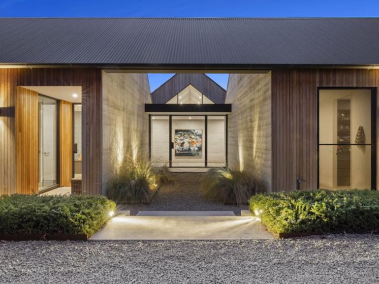 The property at 96 Bittern Dromana Rd has been designed by award-winning architecture studio Planned Living.