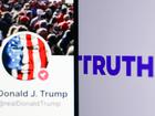 Donald Trump account on Truth displayed on a laptop screen and Truth logo displayed on a phone screen are seen in this illustration photo taken in Krakow, Poland on January 2, 2025. 