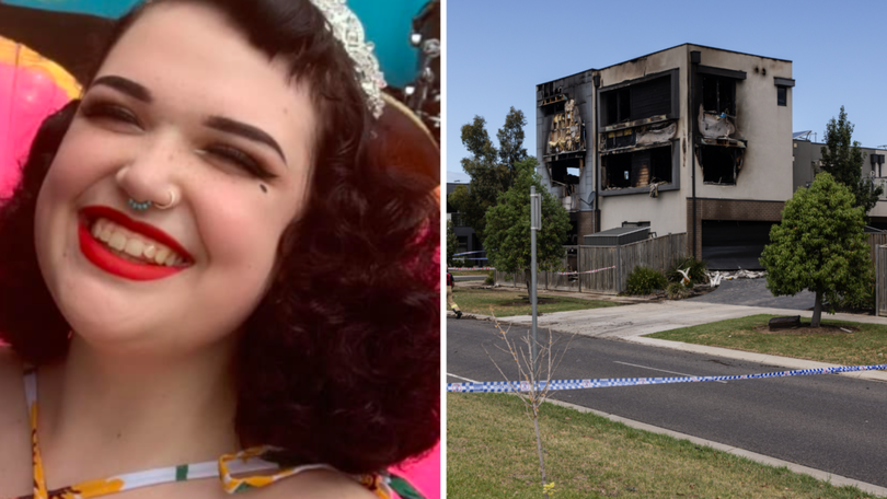 Katie Tangey was housesitting for her brother when she died in the devastating fire. 