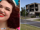 Katie Tangey was housesitting for her brother when she died in the devastating fire. 