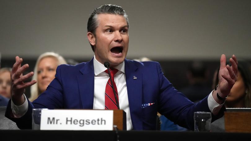 Nominee for US Secretary of Defense Pete Hegseth.