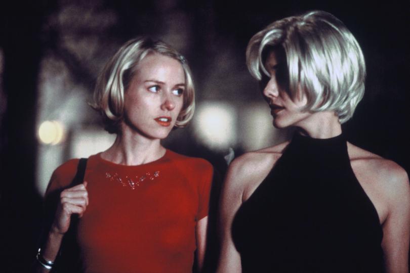 Naomi Watts and Laura Harring in Mulholland Drive.