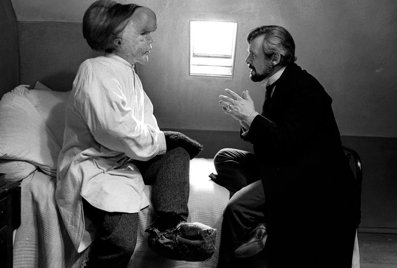 The Elephant Man starred John Hurt and Anthony Hopkins