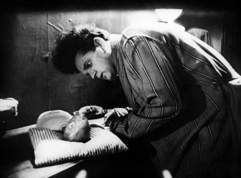 David Lynch's Eraserhead, starring Jack Nance.