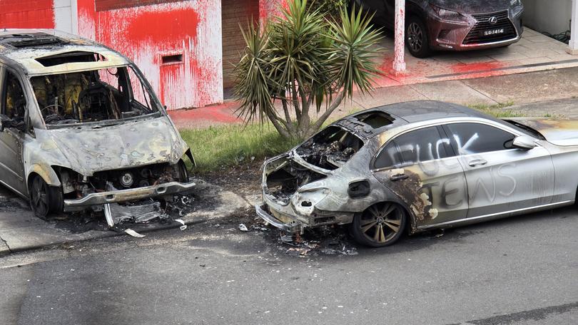 Vaucluse antisemitic fire attack. 