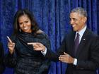 Former President Barack Obama and first lady Michelle Obama.