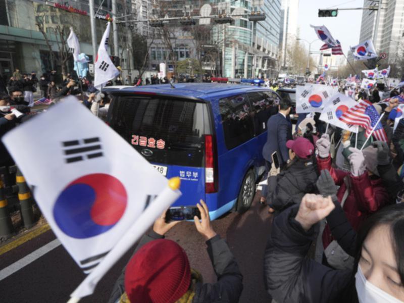 South Korea's impeached president Yoon Suk-yeol has been formally arrested. (AP PHOTO)