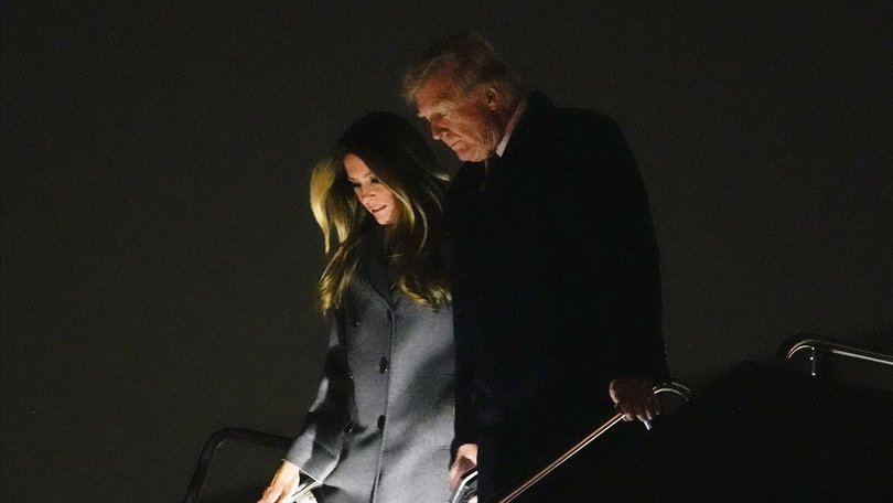 Donald and Melania Trump have arrived in Washington for his second presidential inauguration.