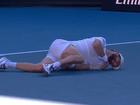 Corentin Moutet was in pain on the court.