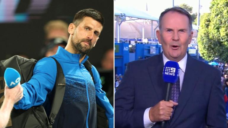 Novak Djokovic is refusing to speak to Nine until they apologise for Tony Jones’s antics.