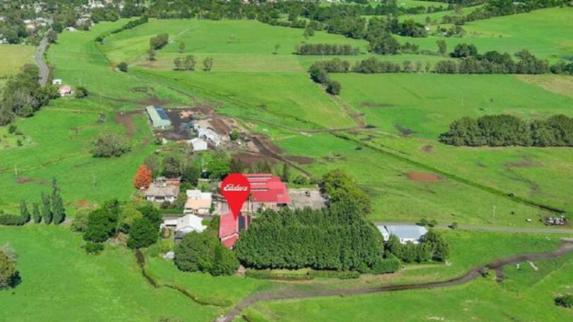 The property, located at 32 Factory Lane, Jamberoo is a luxury home converted from part of the historic Jamberoo Milk Factory. SuppliedÂ 