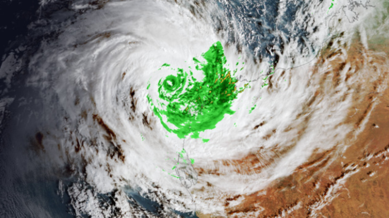 Severe Tropical Cyclone Sean has been upgraded to a category 3.