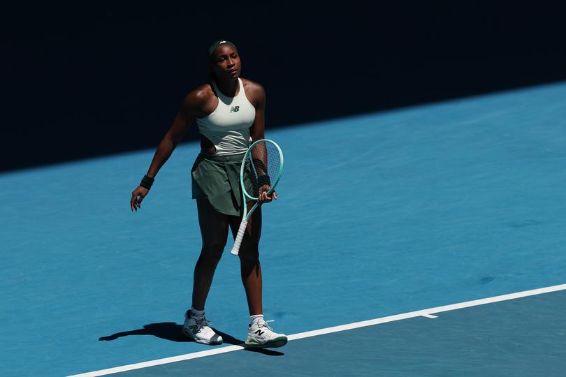 Coco Gauff is out of The Australian Open.