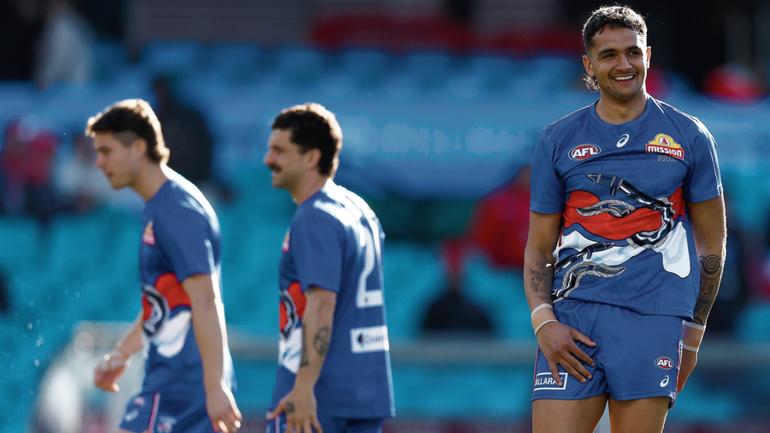 Jamarra Ugle-Hagan has not trained with the Bulldogs during the preseason.