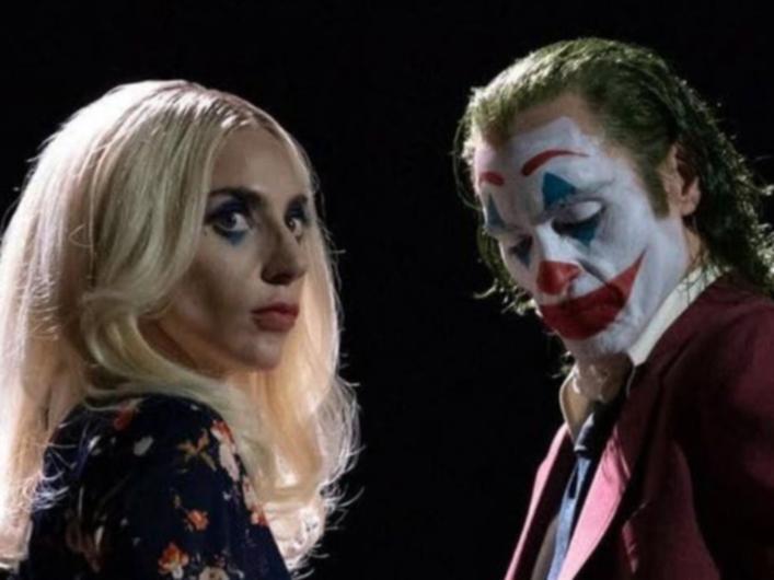 Lady Gaga and Joaquin Phoenix in Joker: Folie à Deux.