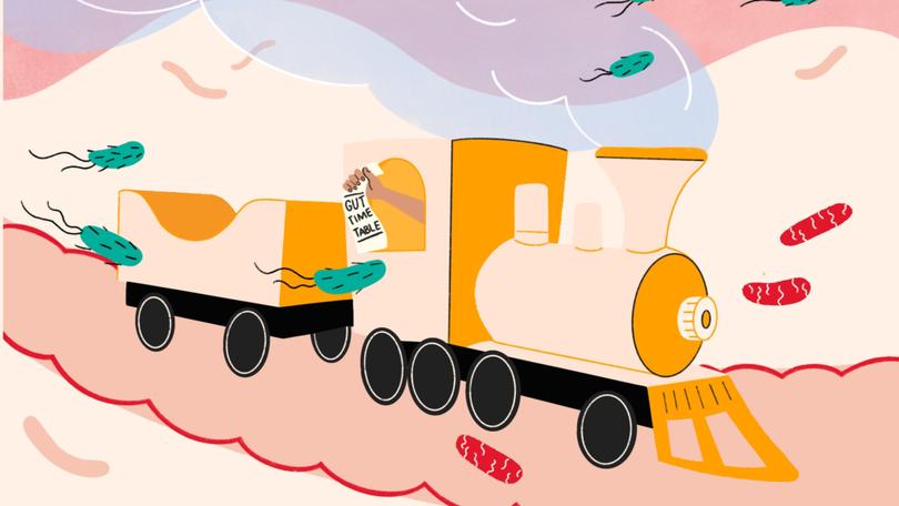 Think of it like a train.