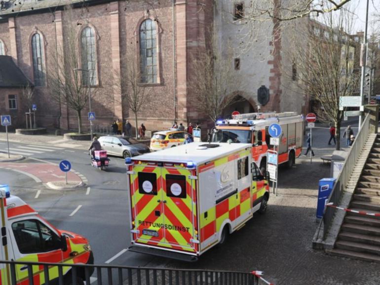 Police say an Afghan citizen has been arrested after a fatal knife attack in an Aschaffenburg park. (AP PHOTO)