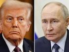 Donald Trump has put more pressure on Vladimir Putin to 'stop that war'.