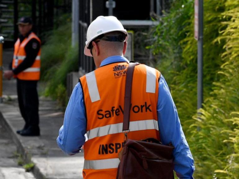 A road worker has died when he was hit by a truck on a Victorian highway while directing traffic.