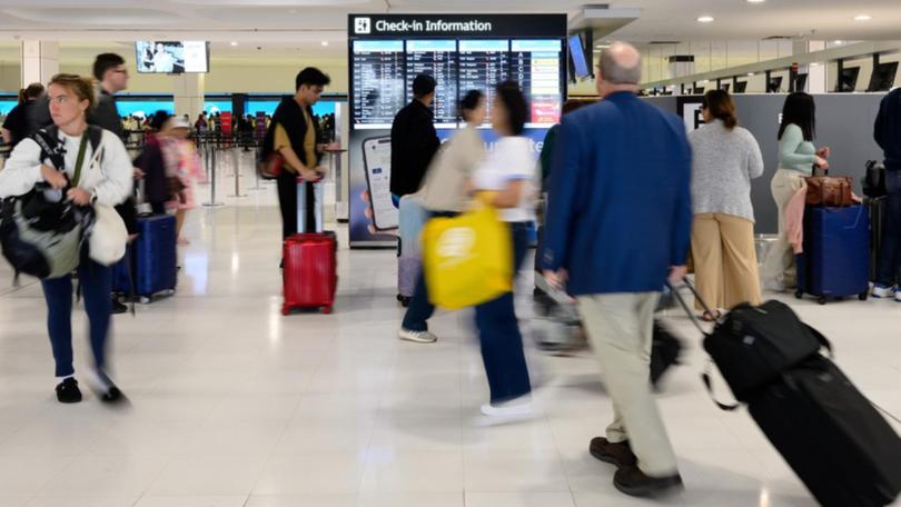 More than 1000 baggage, ramp and cargo workers have stopped work at airports around Australia.