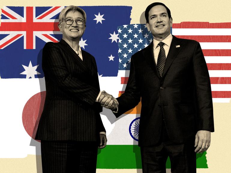 Penny Wong and Marco Rubio have met with other Quad leaders.