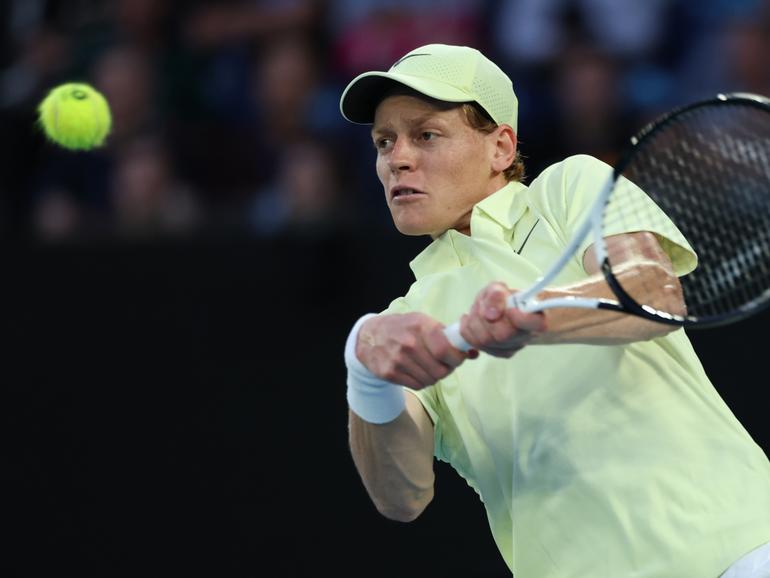 Jannik Sinner is through to the Australian Open final after flattening Ben Shelton in straight sets. 