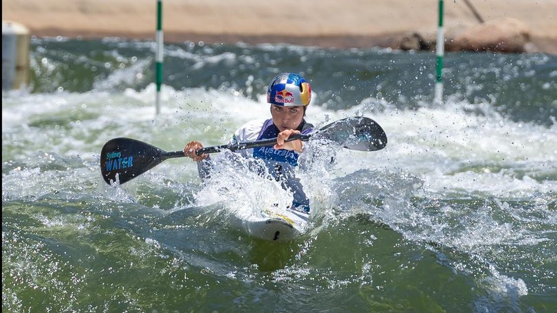 Jessica Fox has returned to competition with a win in the K1 event at the Oceania Championships.