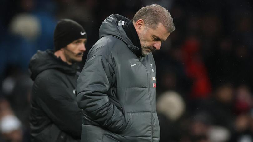 Spurs manager Ange Postecoglou’s job is increasingly under threat after the loss to Leicester.