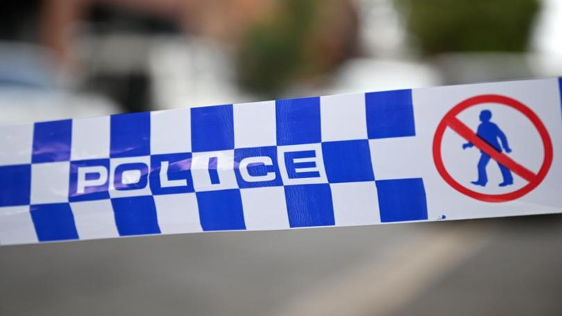 A woman in her 20s is fighting for life after falling from the balcony of a high-rise unit block in Rose Hill on Sunday.