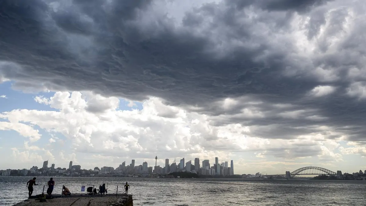 Sydney weather: Thunderstorms and hail roll in after a day of extreme ...
