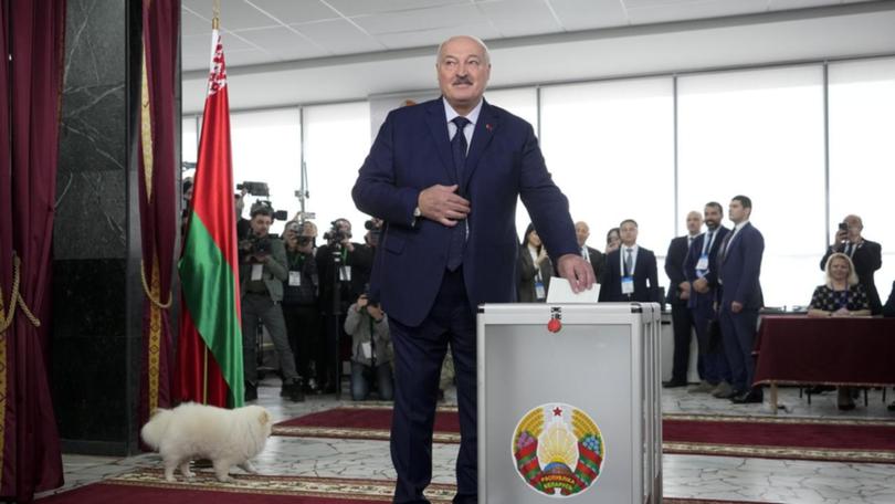 Belarusian President Alexander Lukashenko garnered 86.8 per cent of the vote, state media say.