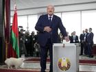 Belarusian President Alexander Lukashenko garnered 86.8 per cent of the vote, state media say.