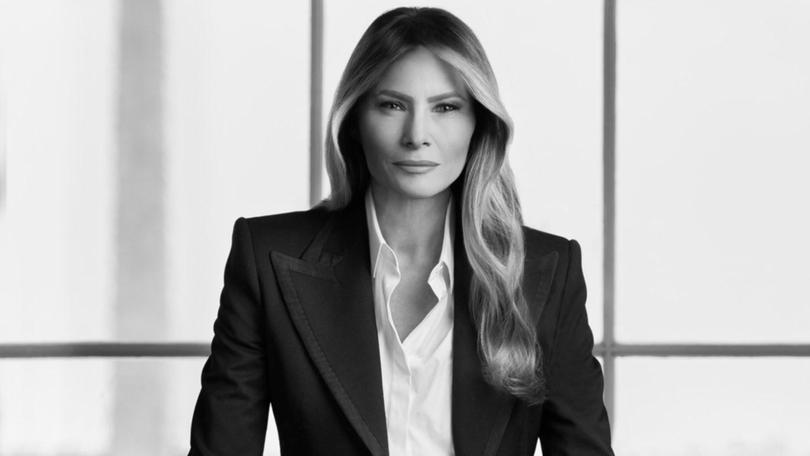 Melania Trump revealed her official White House portrait on Monday and it shows a powerful image of a first lady in control. 