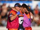 Coniglio was forced to watch GWS’ exit from finals from the sidelines. 