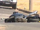 An innocent motorcyclist has died during a police chase involving a stolen car in the state’s north. 