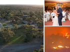 Little Desert Nature Lodge was destroyed by the fire. 