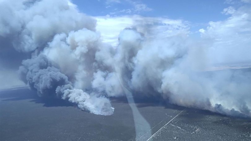 Fire crews are battling two out-of-control blazes in Victorian's popular Grampians National Park.