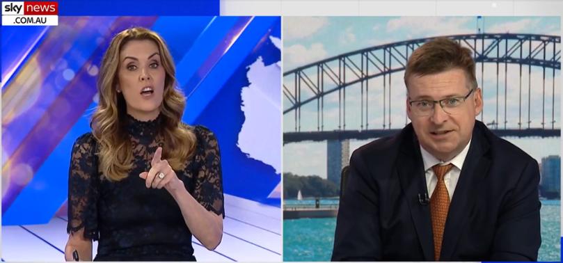 Peta Credlin has blasted her Sky News colleague Andrew Clennell for his thoughts on gender politics.