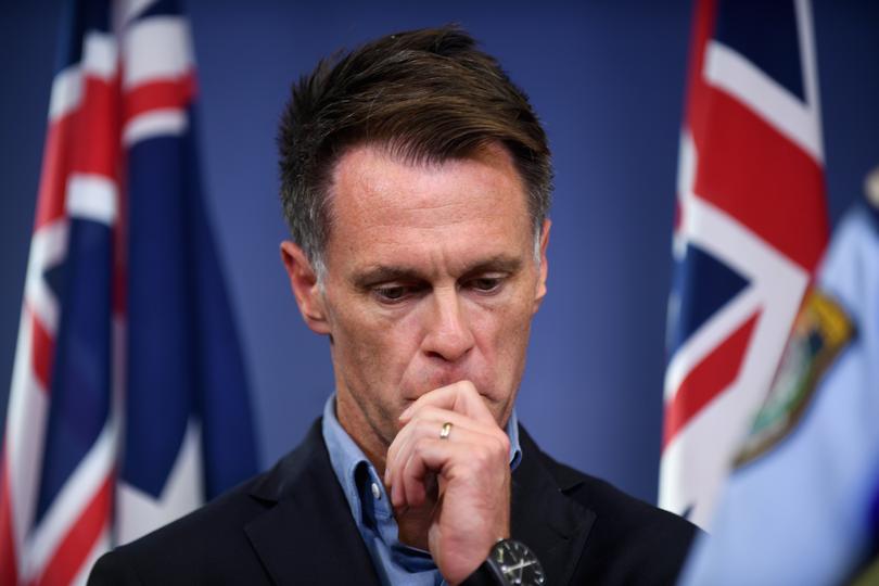 New South Wales Premier Chris Minns during a press conference in Sydney, Wednesday, January 29, 2025. 